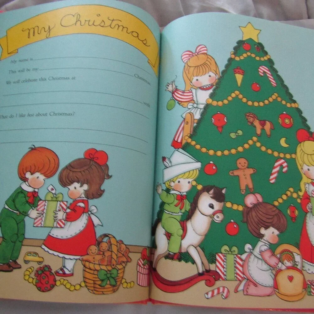 1989 JOAN WALSH ANGLUND ALL ABOUT MY CHRISTMAS Scholastic Hardcover Memories